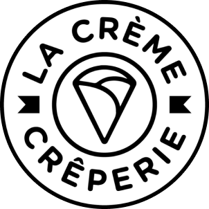 Logo de la creperie La Crème